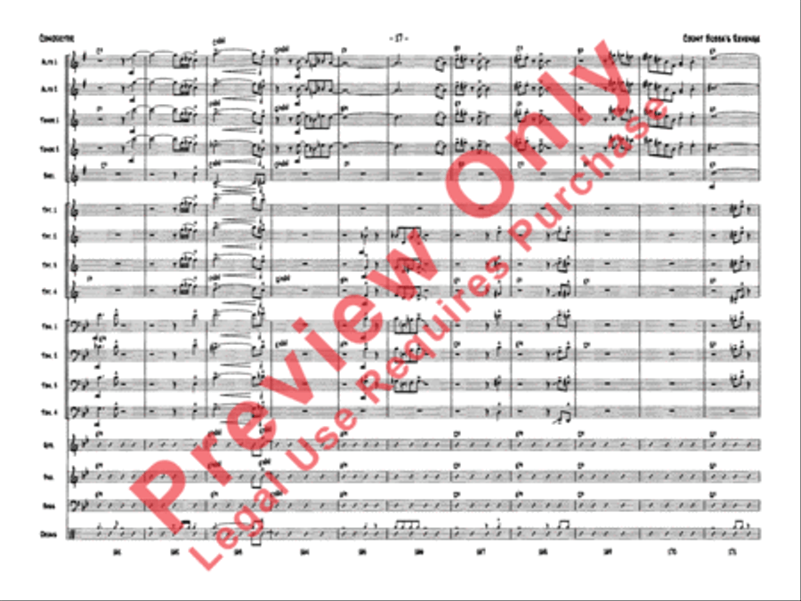 Count Bubba's Revenge Jazz Ensemble scores gallery preview page 19