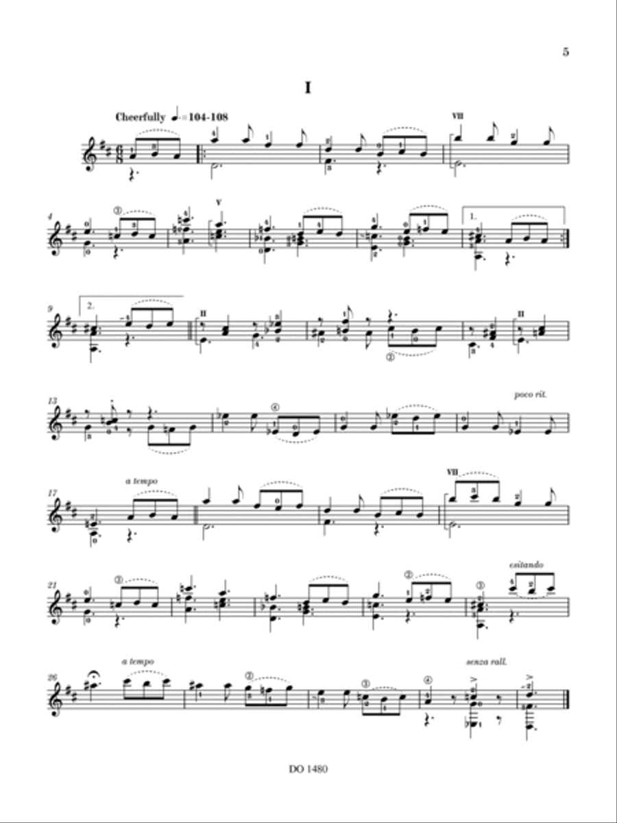 Getaran Jiwa, Op. 125 Classical Guitar scores gallery preview page 6