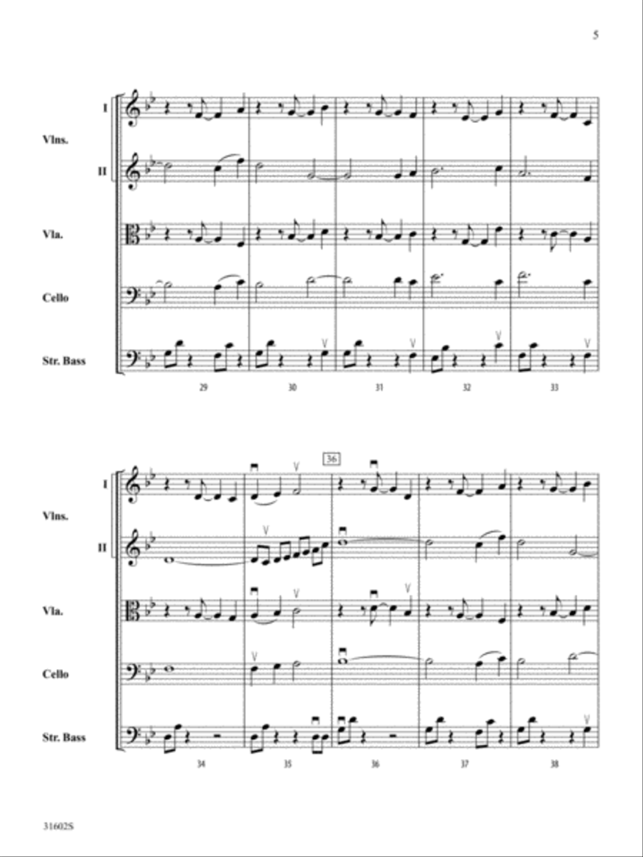 Mercurius: Score String Orchestra scores gallery preview page 5