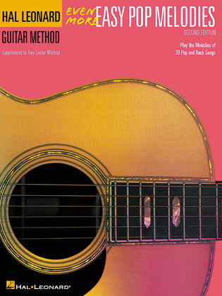Book cover for Even More Easy Pop Melodies - Third Edition