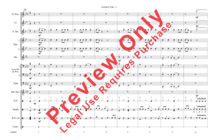 This Is How We Do Marching Band scores gallery preview page 3