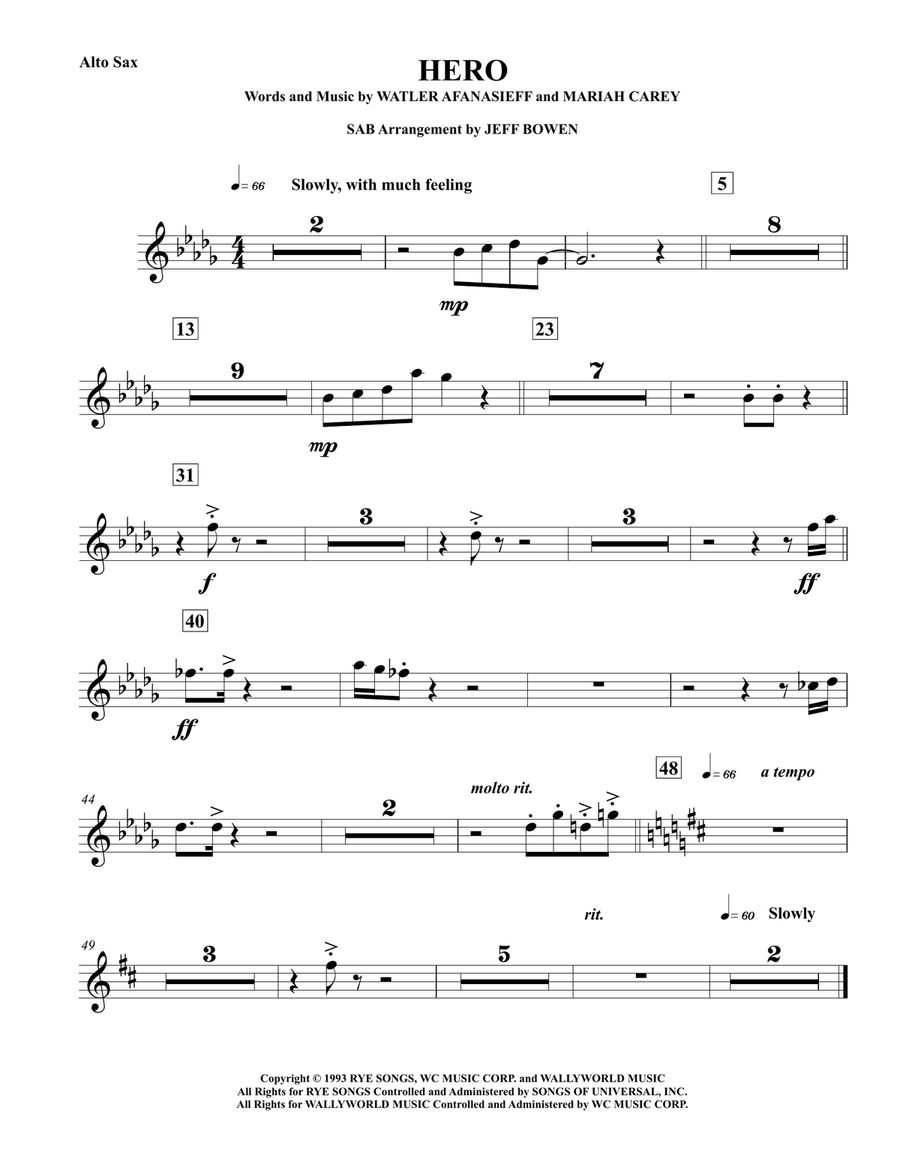 Hero Concert Band scores gallery preview page 3