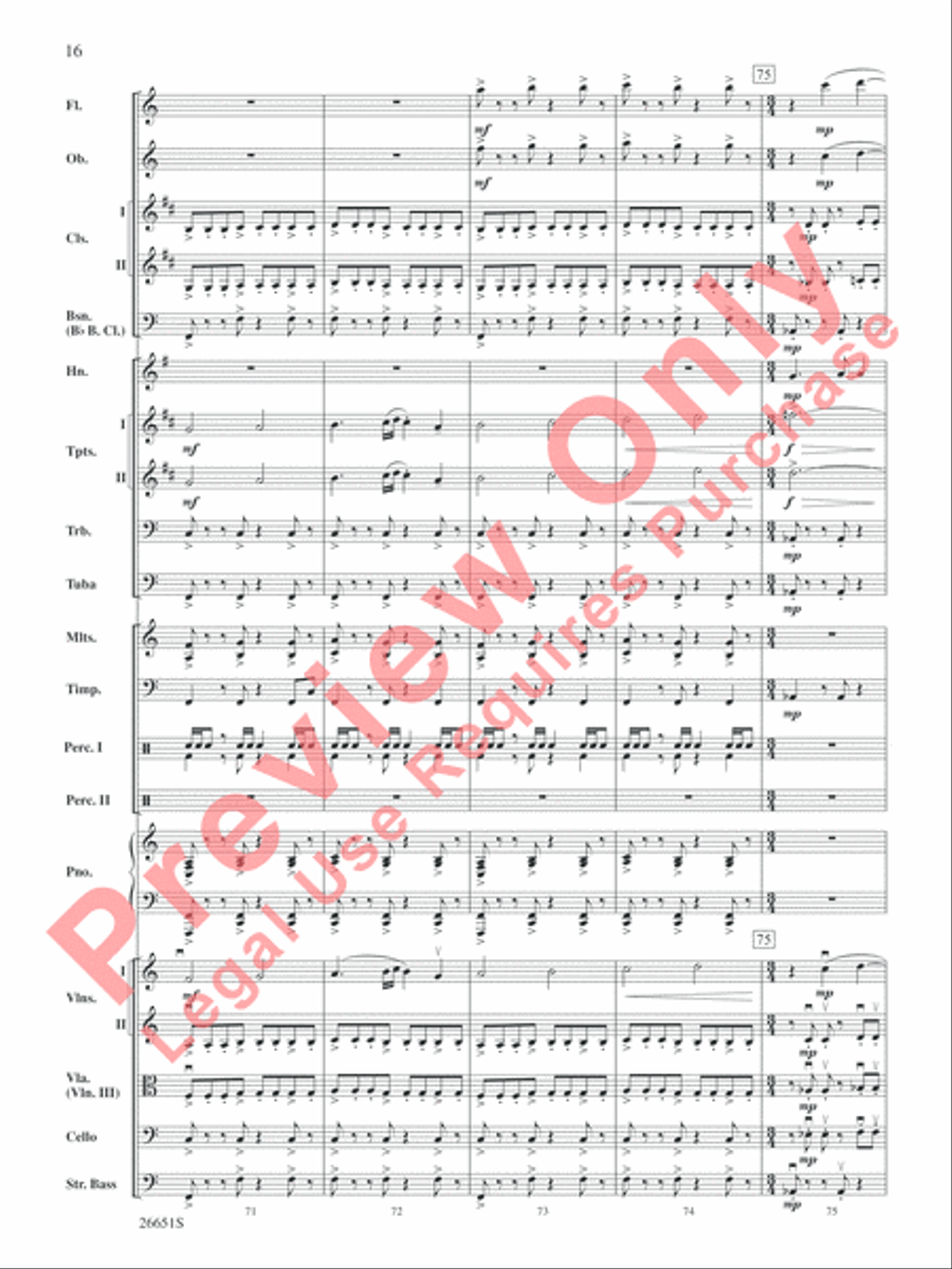 The Ant Bully Full Orchestra scores gallery preview page 17