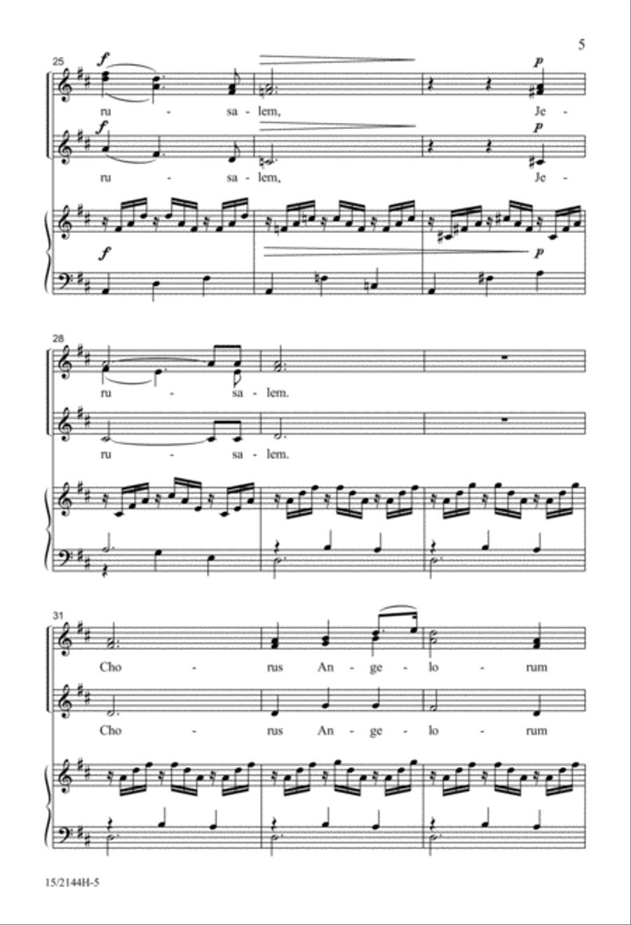 In Paradisum (from Requiem, Opus 48) SSA scores gallery preview page 5