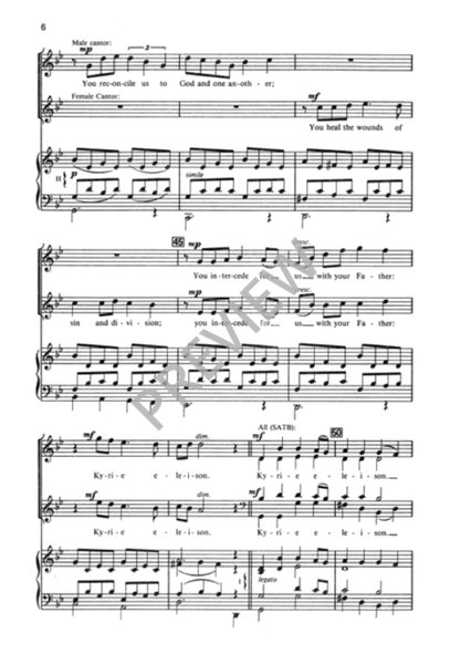 Kyrie eleison - SATB edition image number null