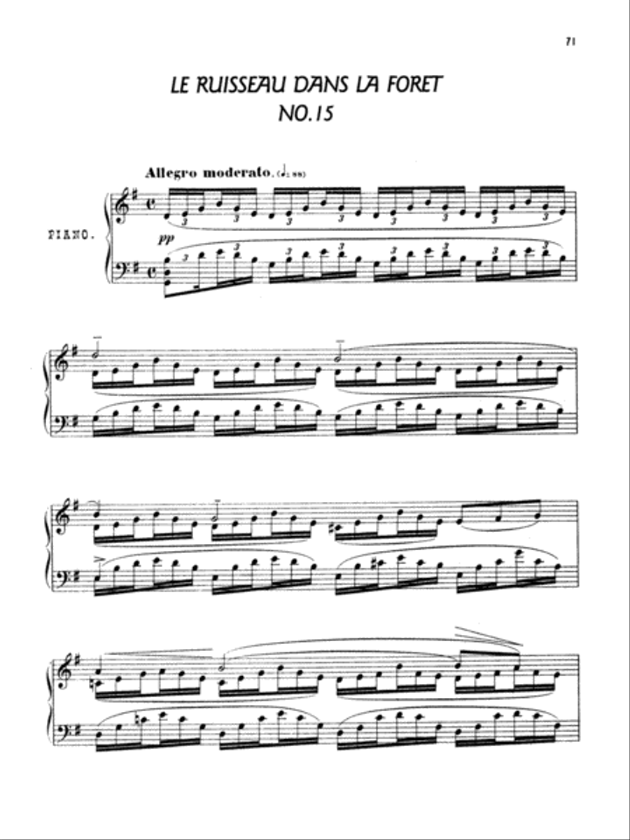 Arensky: Twenty-four Morceau Characteristiques, Op. 36 Piano Solo scores gallery preview page 1