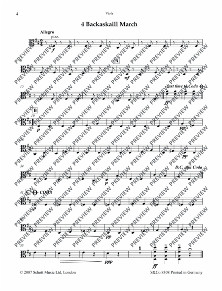 Start Point Viola scores gallery preview page 5