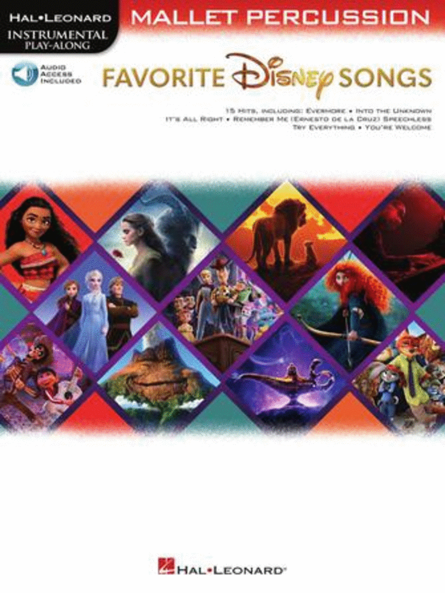 Favorite Disney Songs Percussion scores gallery preview page 1