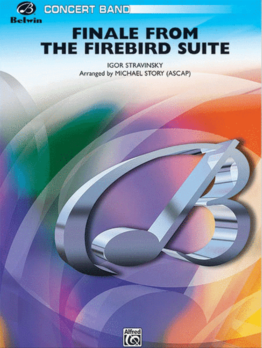 Finale from The Firebird Suite Concert Band scores gallery preview page 1