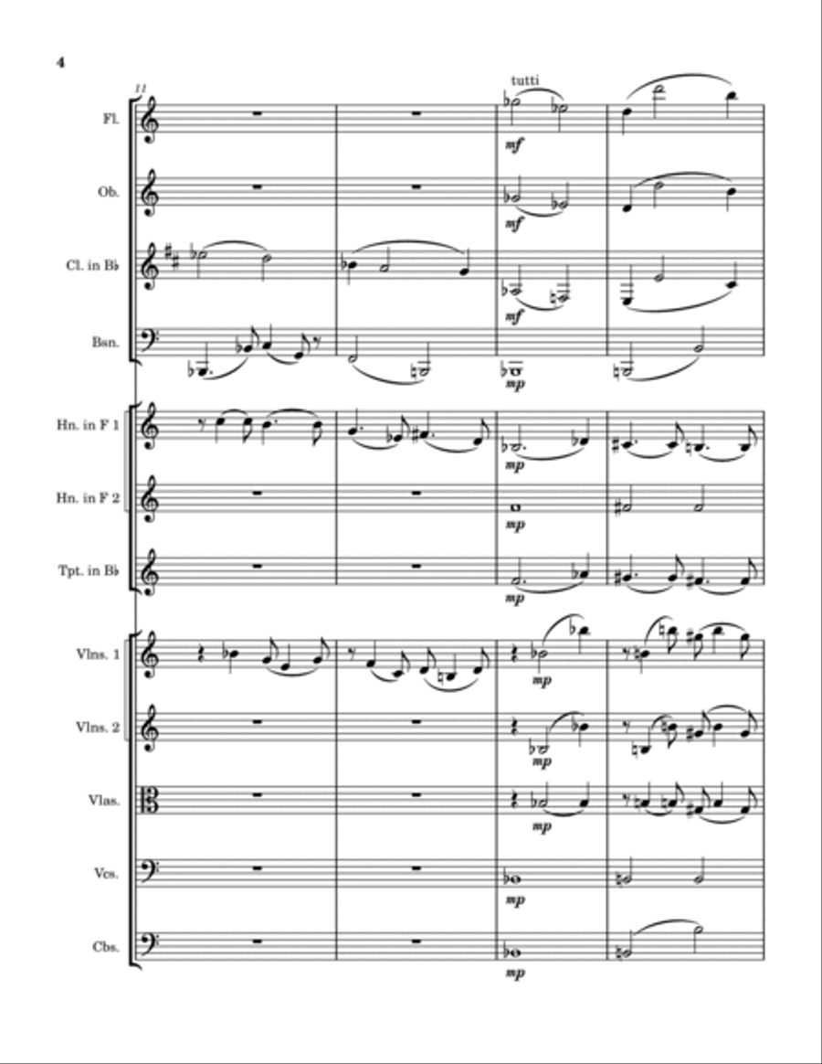 Sinfonia #30 Sinfonia #30 Chamber Orchestra scores gallery preview page 4