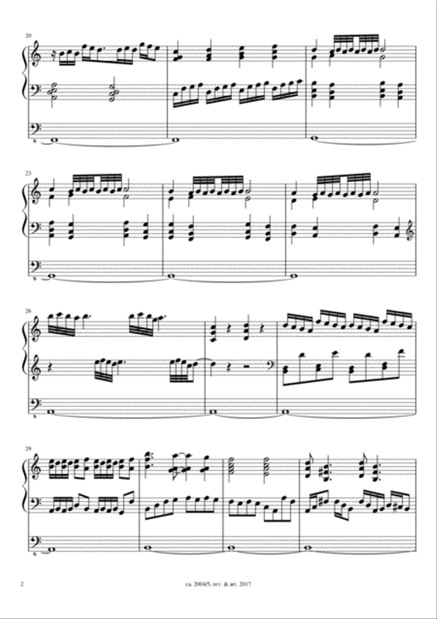 Organ Sonata No. 2 in C Major Organ Solo scores gallery preview page 2