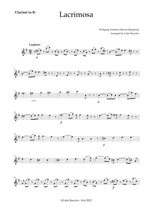 Lacrimosa - Clarinet no chords (Mozart)