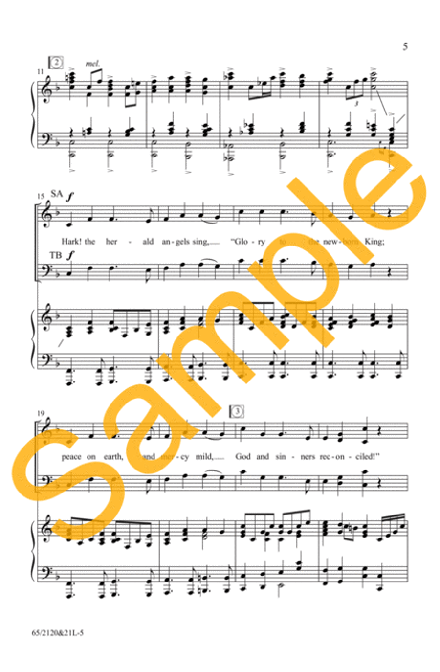 A New and Glorious Morn! - SATB with Performance CD 4-Part scores gallery preview page 6