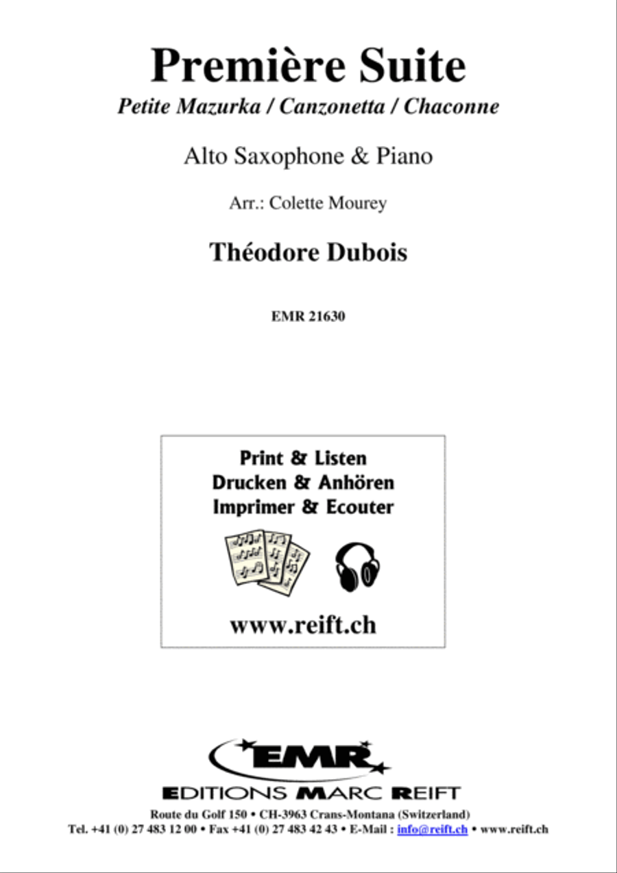 Premiere Suite Alto Saxophone scores gallery preview page 2