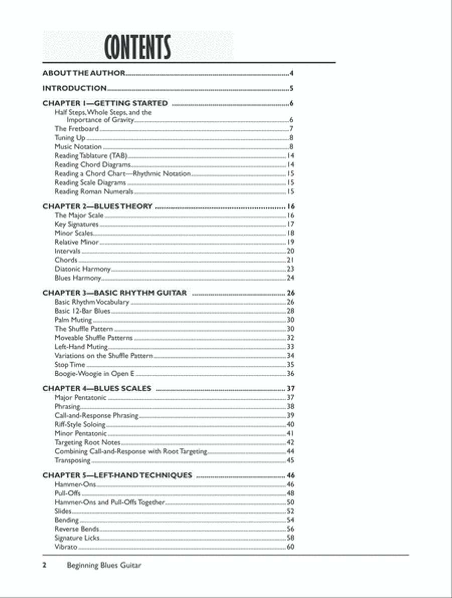 Complete Blues Guitar Method Electric Guitar scores gallery preview page 9