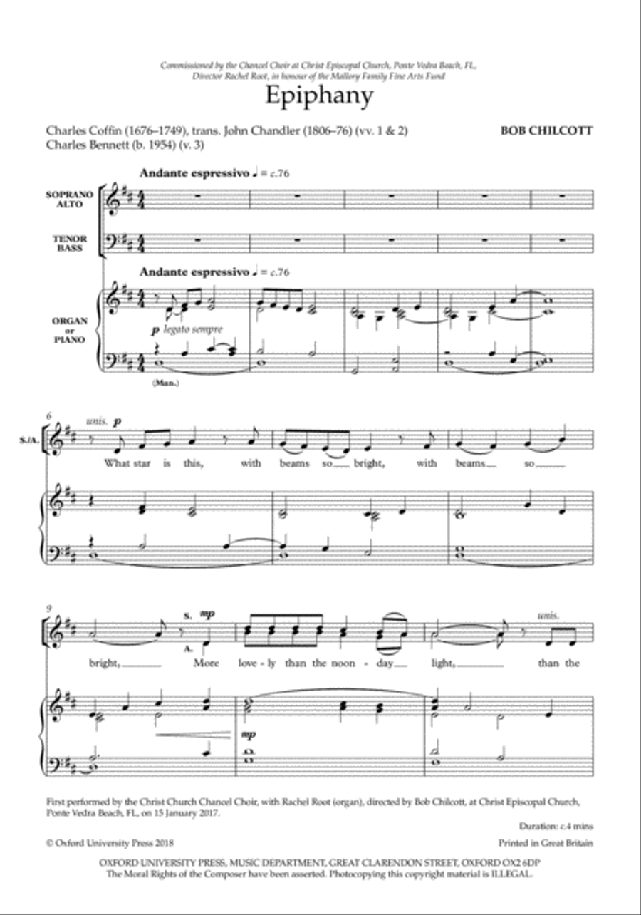 Epiphany 4-Part scores gallery preview page 2