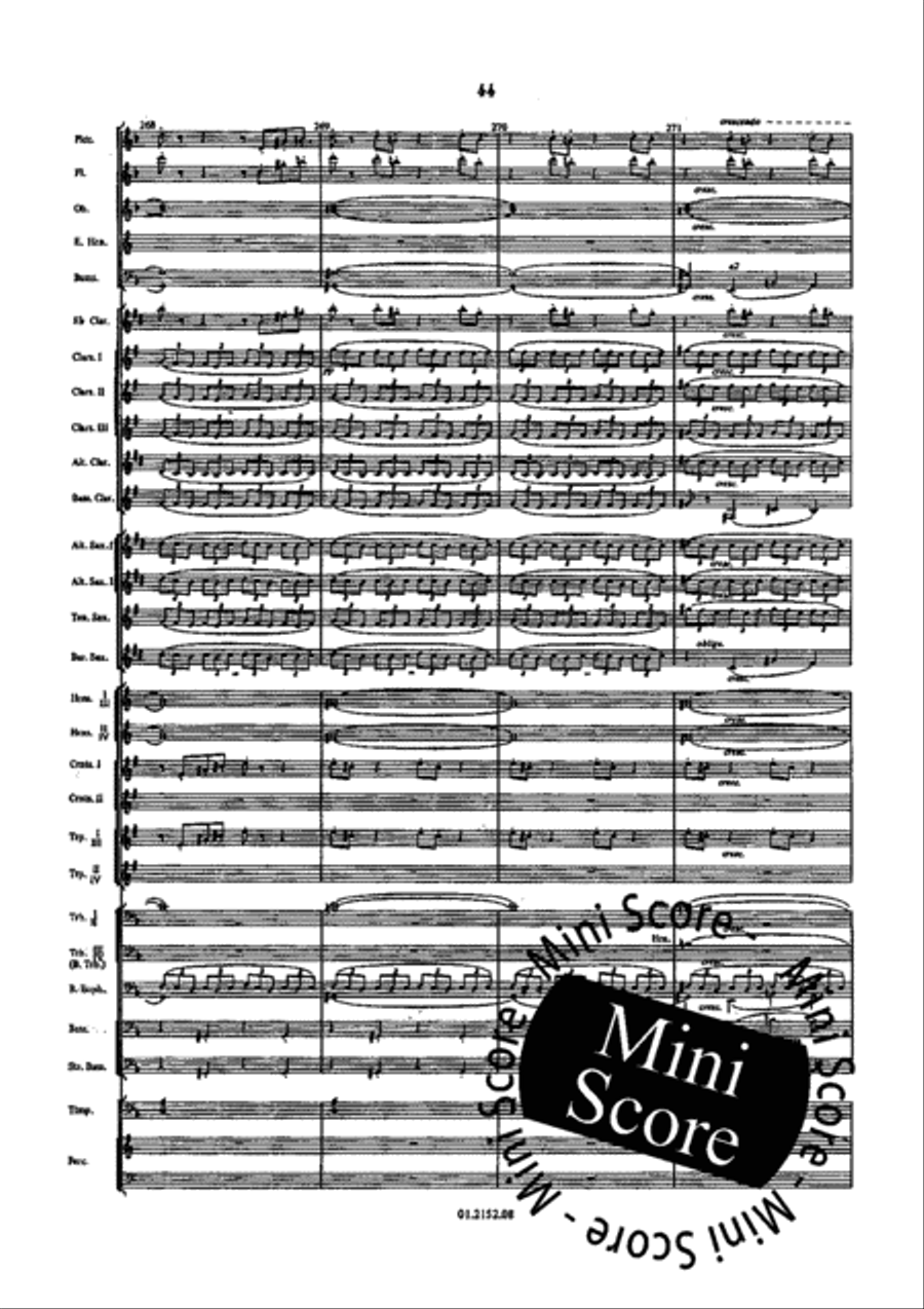 Le Roi D'Ys Concert Band scores gallery preview page 50