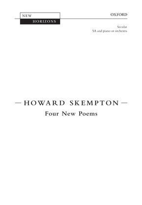 Four New Poems