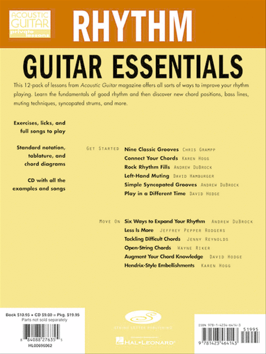 Rhythm Guitar Essentials Rhythm Guitar Essentials Electric Guitar scores gallery preview page 2