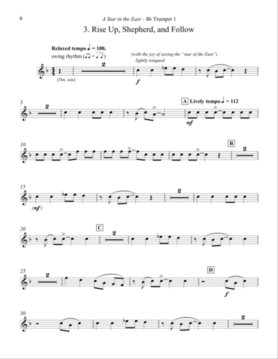 A Star in the East A Star in the East Choir scores gallery preview page 6
