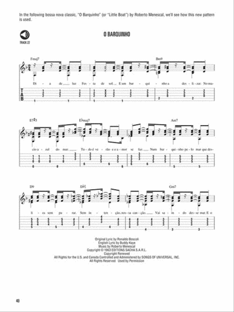 Hal Leonard Brazilian Guitar Method Guitar Tablature scores gallery preview page 7