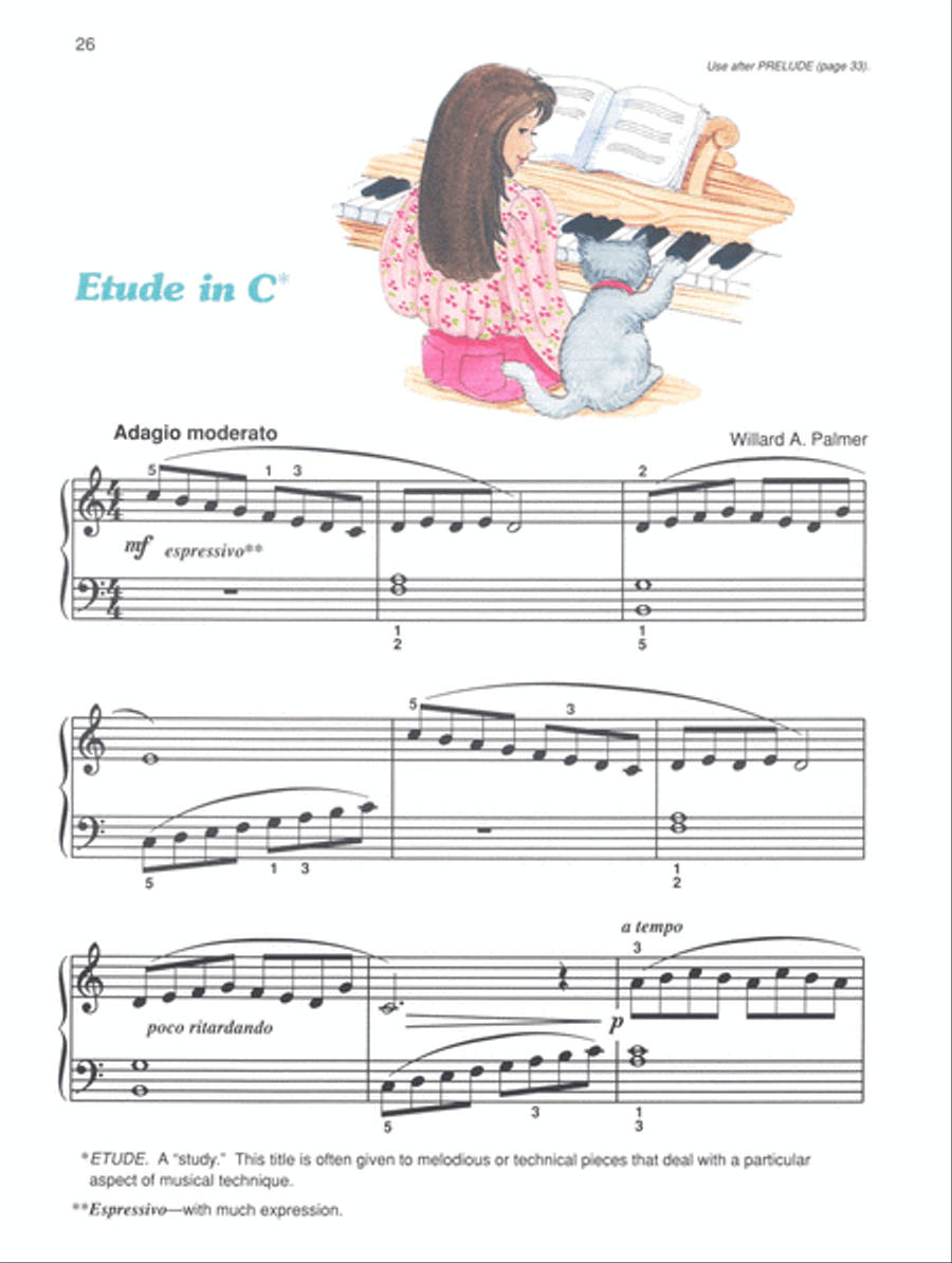 Alfred's Basic Piano Prep Course Solo Book, Book E Piano Method scores gallery preview page 3