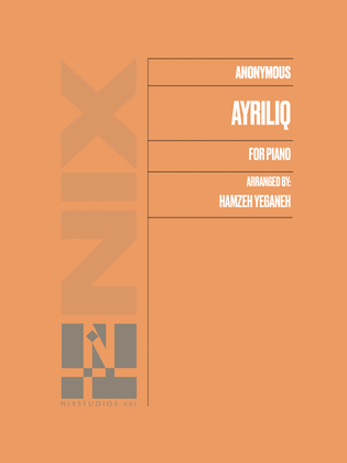 Book cover for Ayriliq