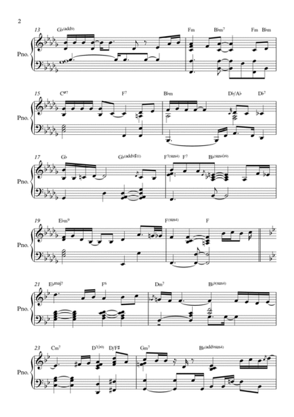 Sheet Music Boss Baka Mitai Sheet Music (Piano Solo) in Bb Major -  Download & Print - SKU: MN0216346