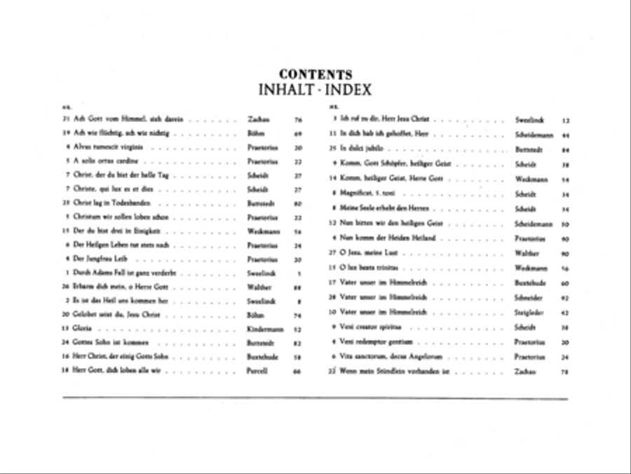 Organ Chorales of the 17th and 18th Centuries Organ scores gallery preview page 4