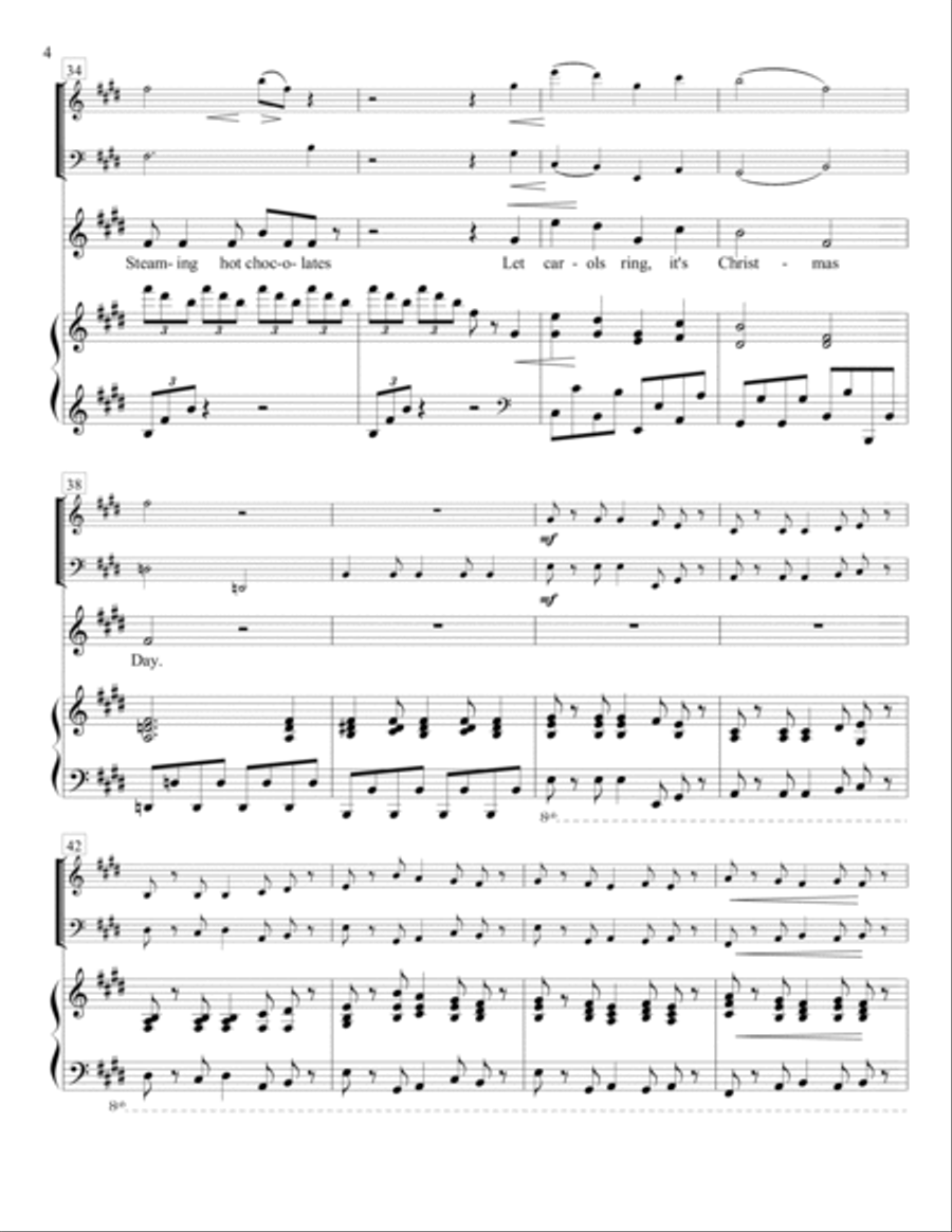 Scarf and Mittens Voice scores gallery preview page 4