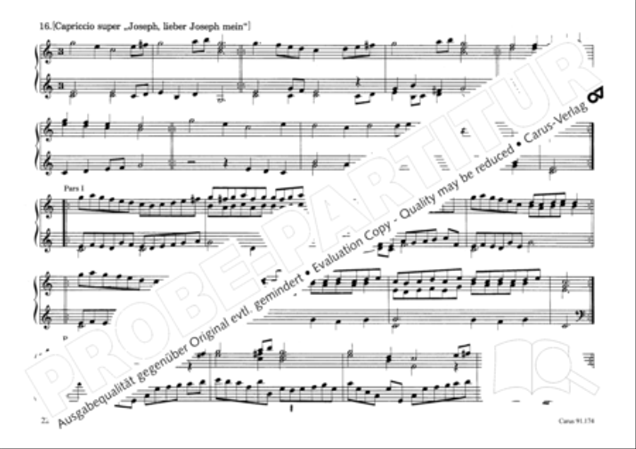 Estendorffer: Orgelwerke II (Organ Works II) Organ Solo scores gallery preview page 25