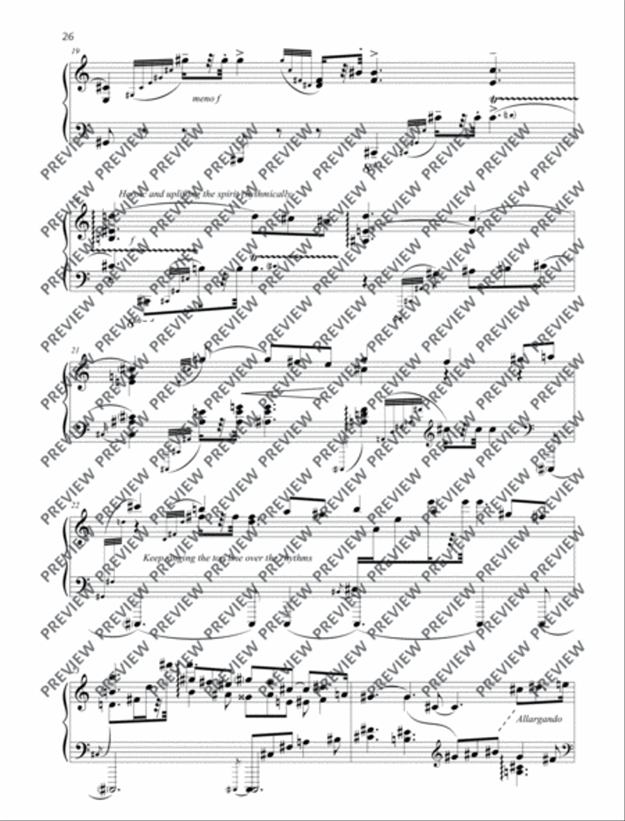 Reminiscent Soul Etude Piano Method scores gallery preview page 4