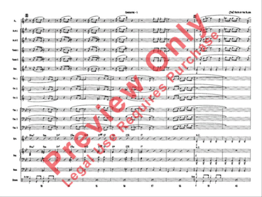 The Birth of the Blues Jazz Ensemble scores gallery preview page 8