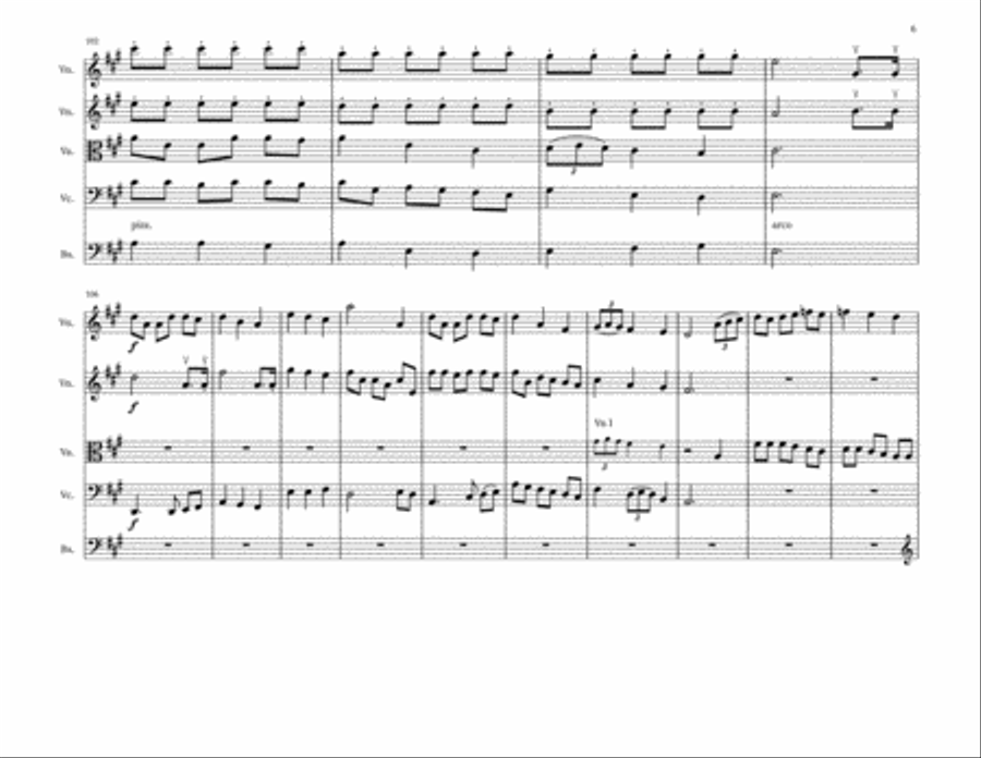Coronation Coronation String Orchestra scores gallery preview page 6