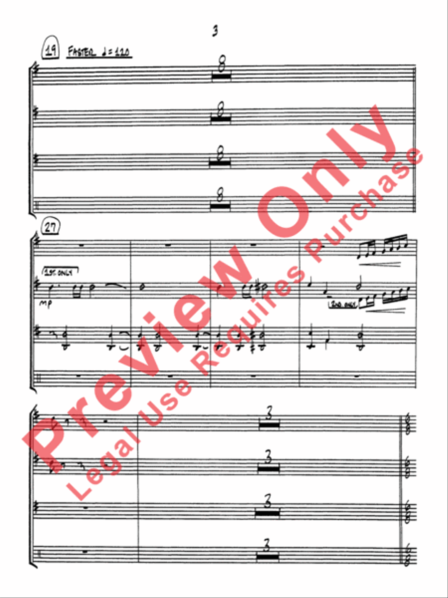 Joyful, Joyful, We Adore Thee Choir scores gallery preview page 4