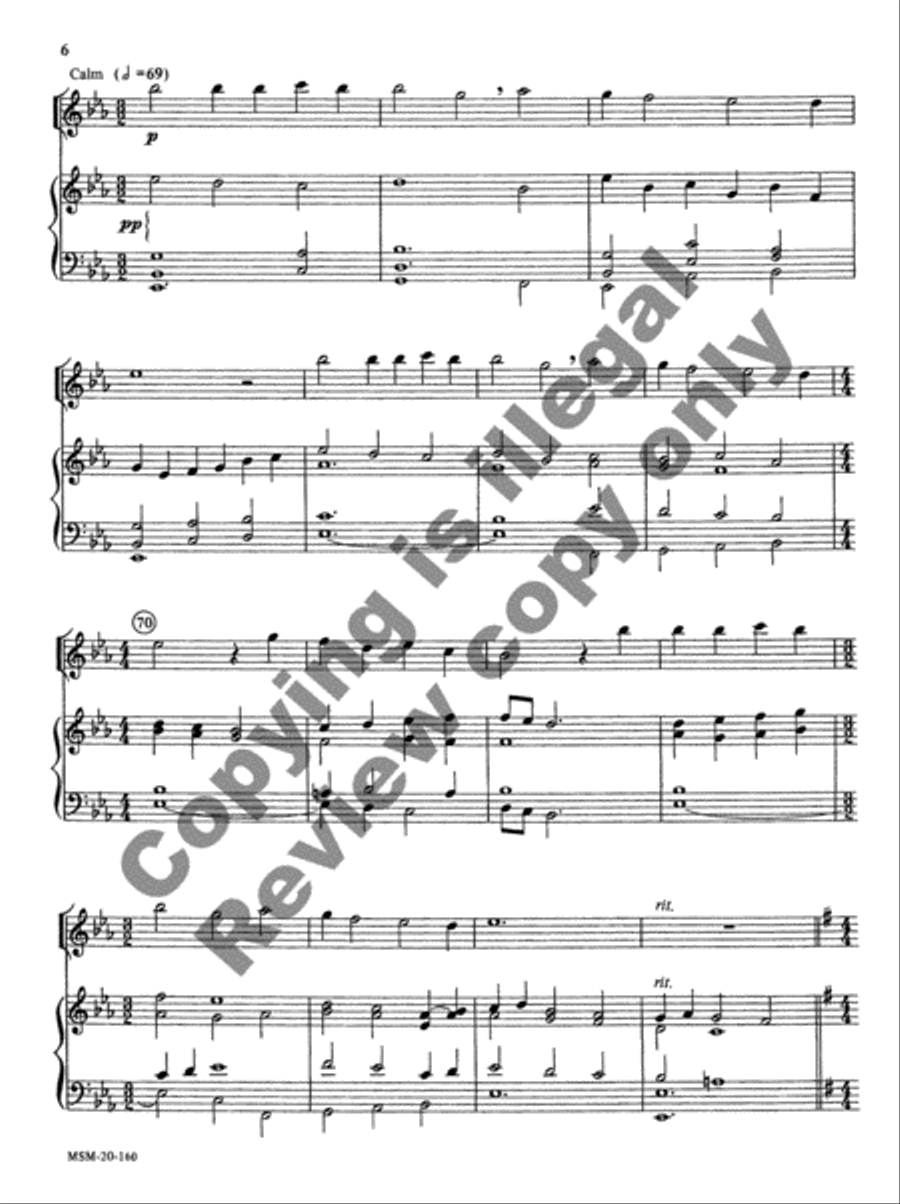 A Christmas Prelude for Flute and Organ Flute scores gallery preview page 9