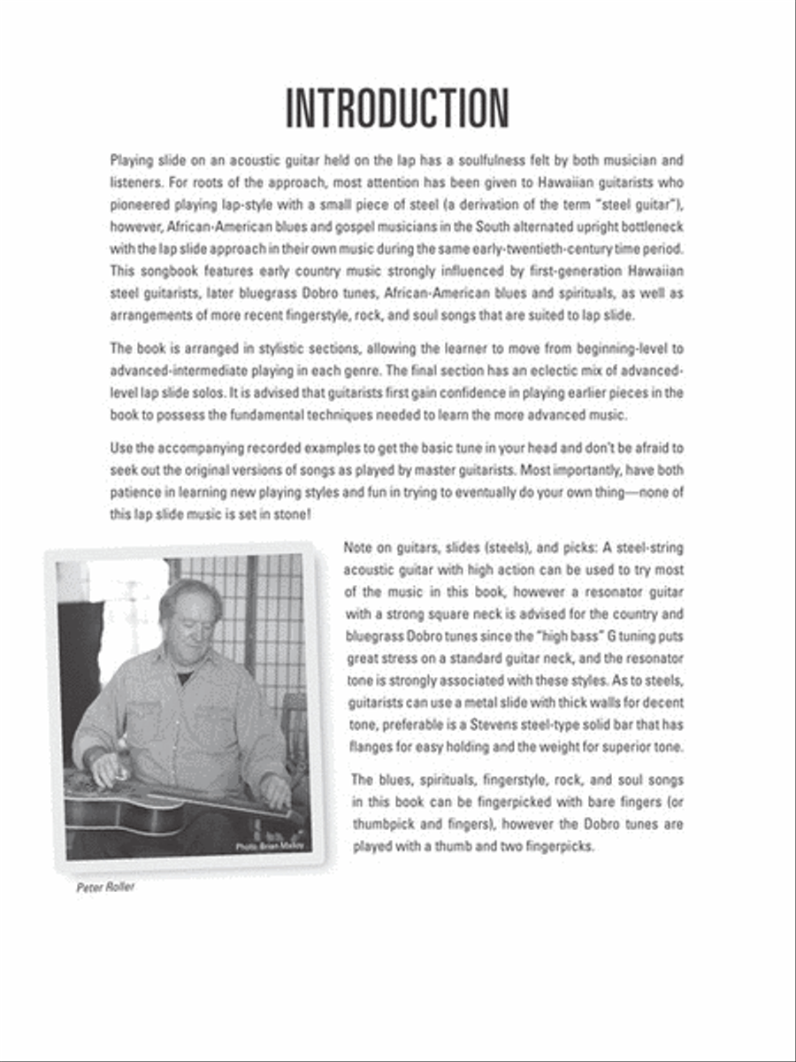 Hal Leonard Lap Slide Songbook Slide Guitar scores gallery preview page 3