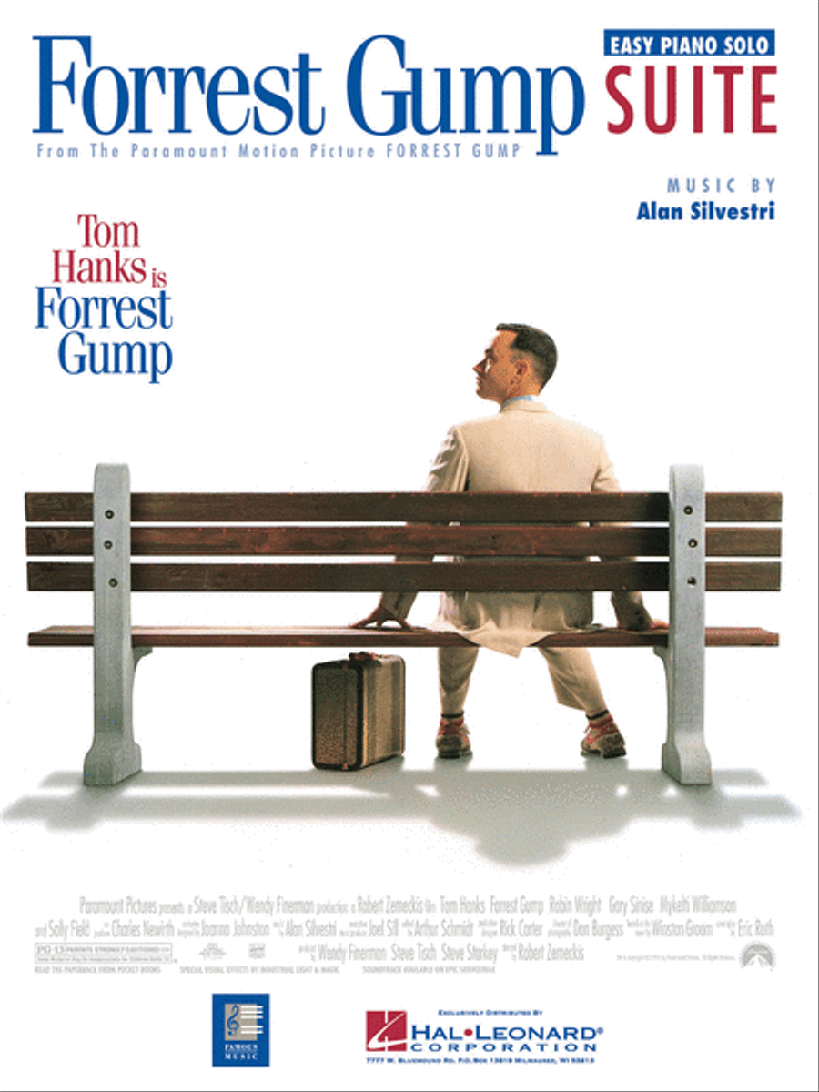 Forrest Gump Suite Easy Piano scores gallery preview page 1