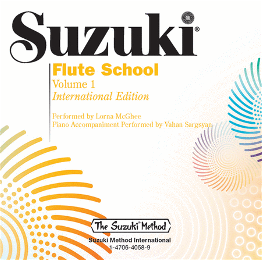 Suzuki Flute School, Volume 1 Flute scores gallery preview page 1