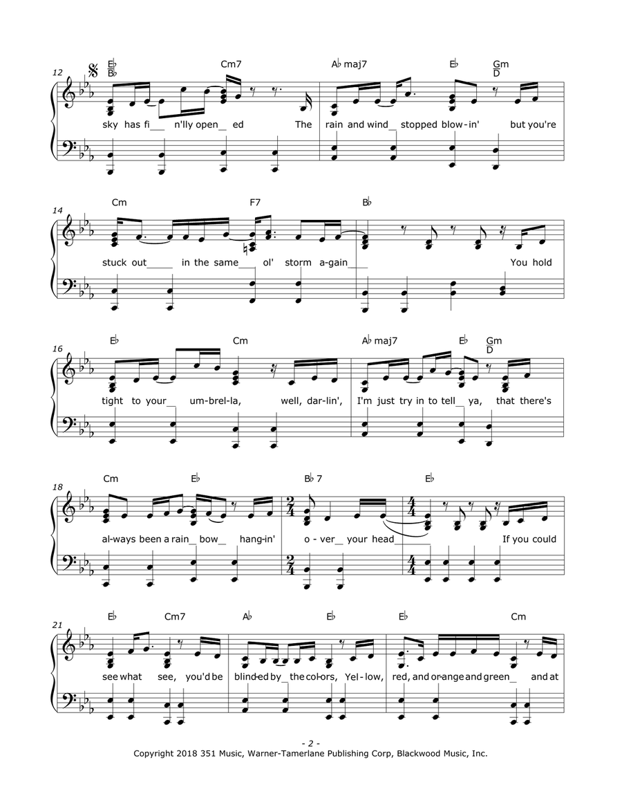 Rainbow Rainbow Voice scores gallery preview page 2