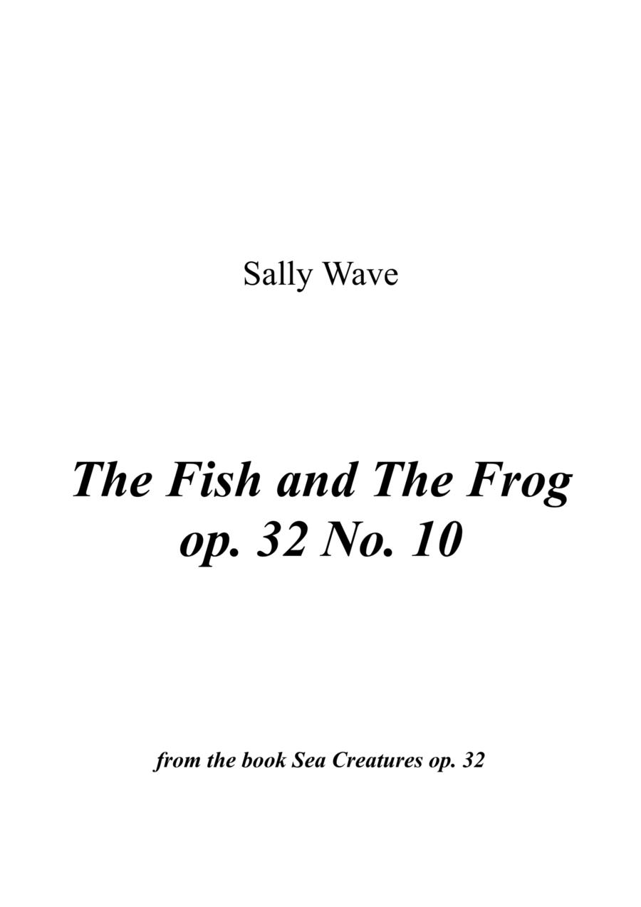 The Fish and The Frog op. 32 No. 10 Piano Solo scores gallery preview page 1