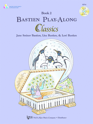 Book cover for Bastien Play-Along Classics, Book 2