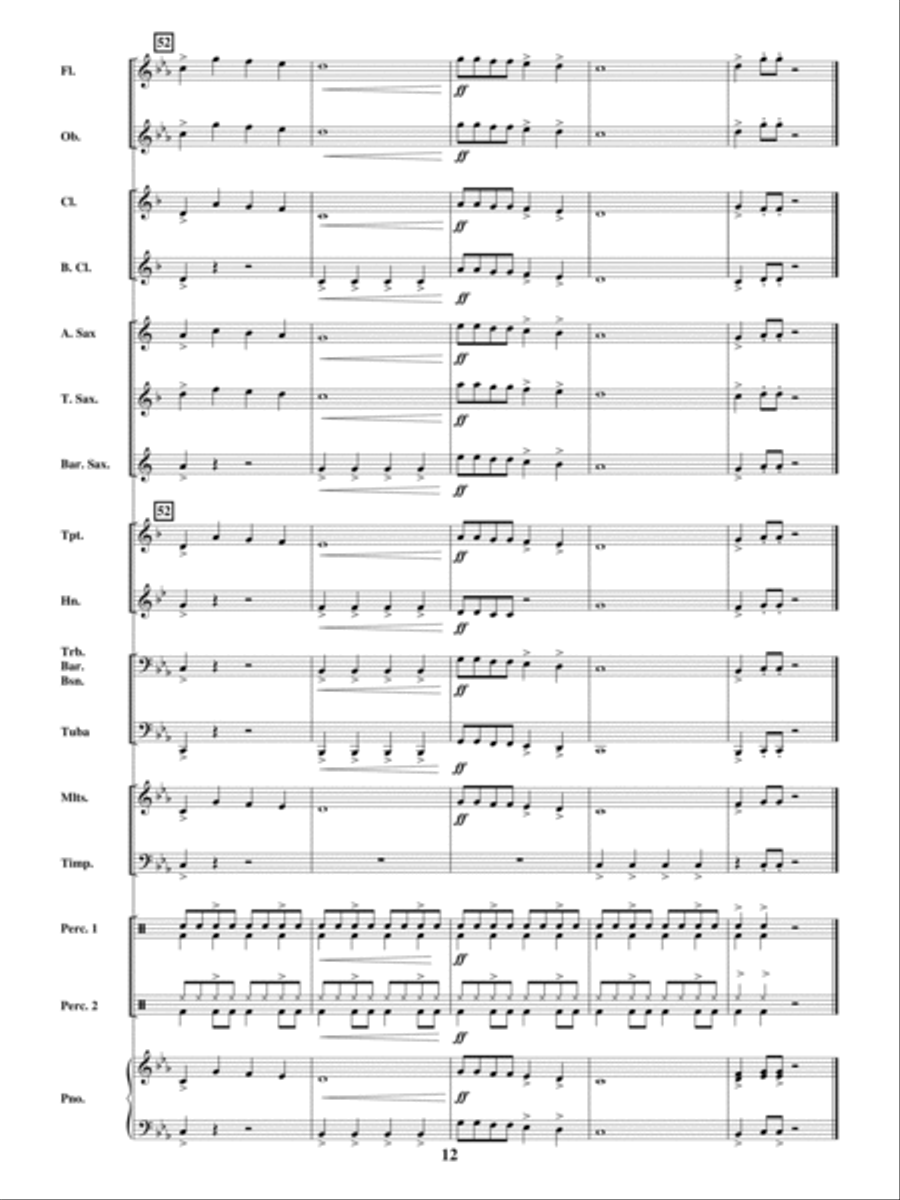 Mojo Concert Band scores gallery preview page 11