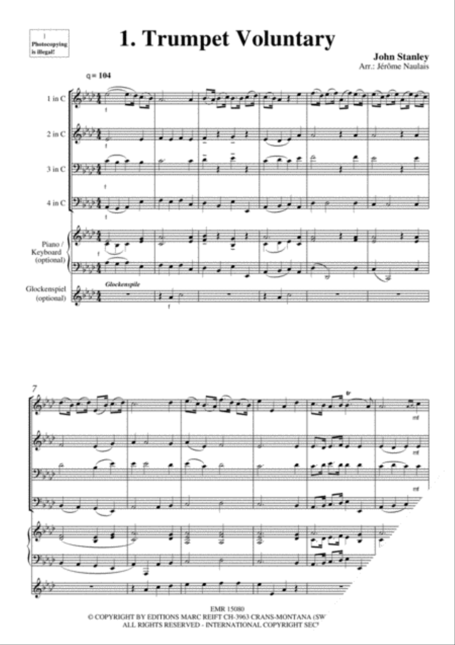 Brass Quartets Vol. 23 Brass Quartets Vol. 23 Brass Ensemble scores gallery preview page 3