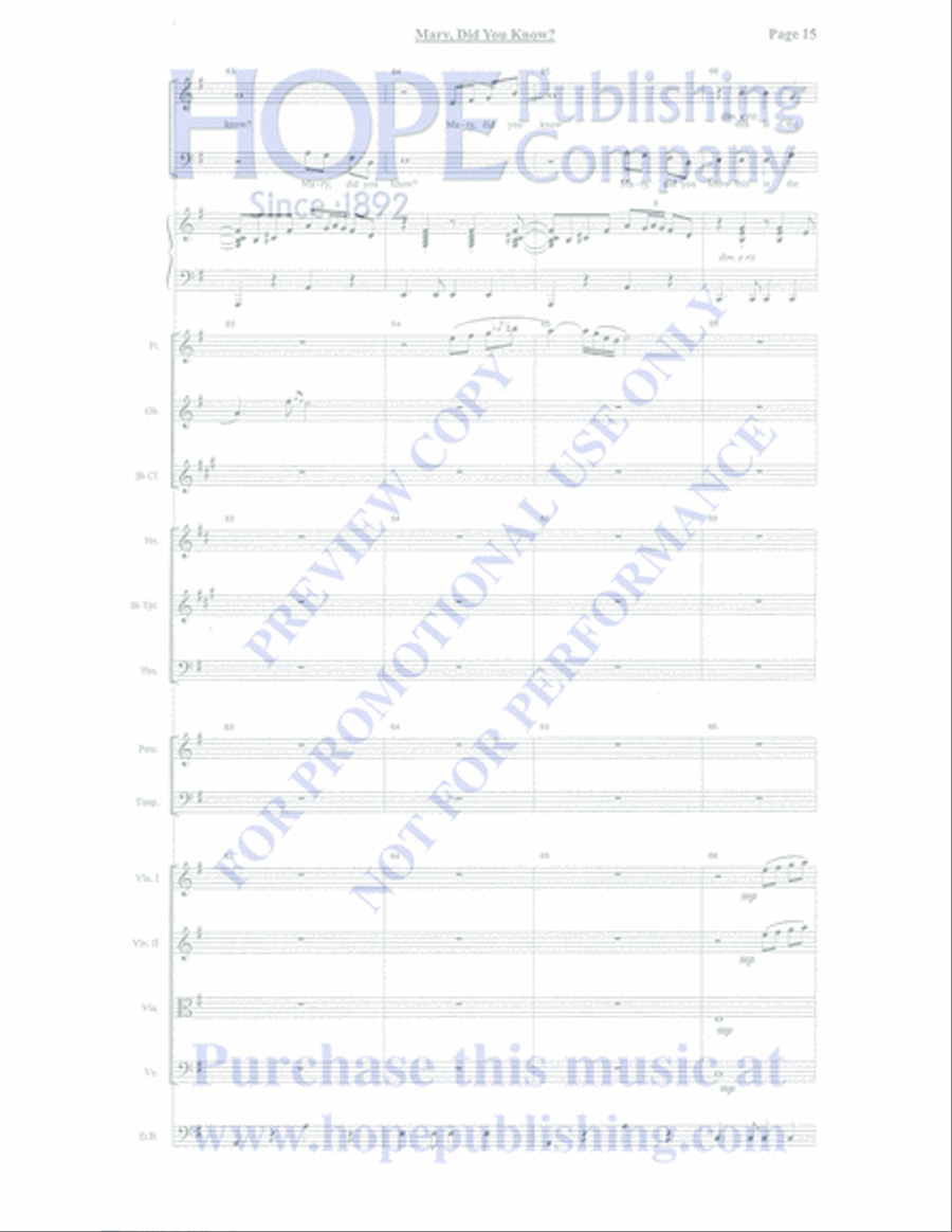 Emmanuel Emmanuel Orchestra scores gallery preview page 84
