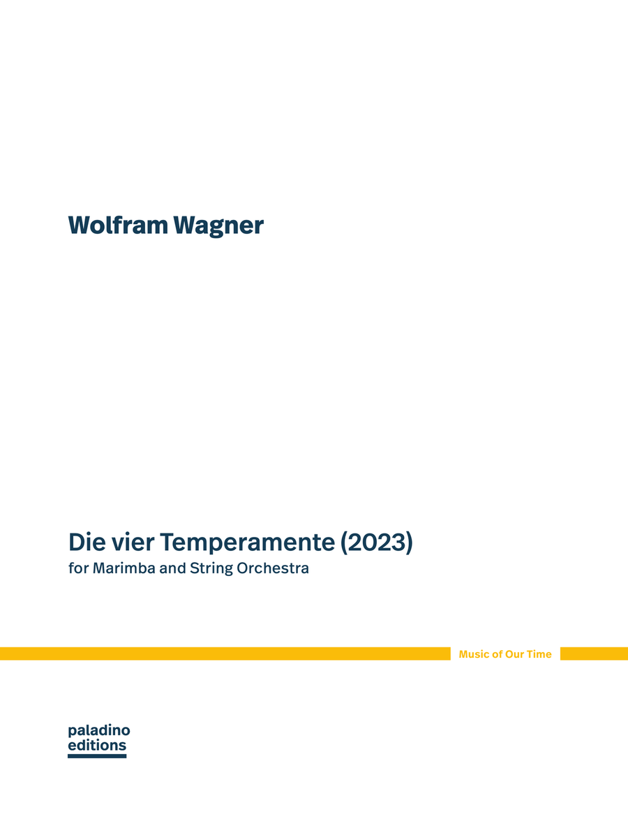 Die vier Temperamente - Score Only