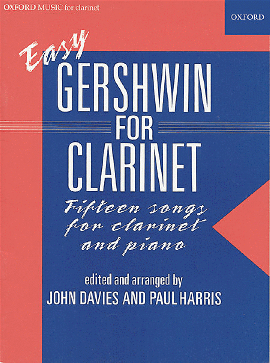 Easy Gershwin for clarinet