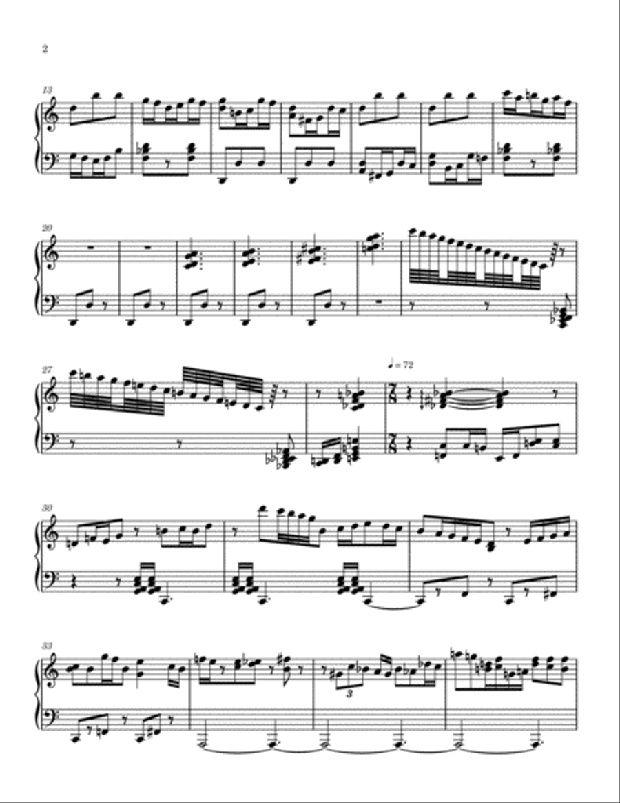 Dance With Death Dance With Death Small Ensemble scores gallery preview page 2