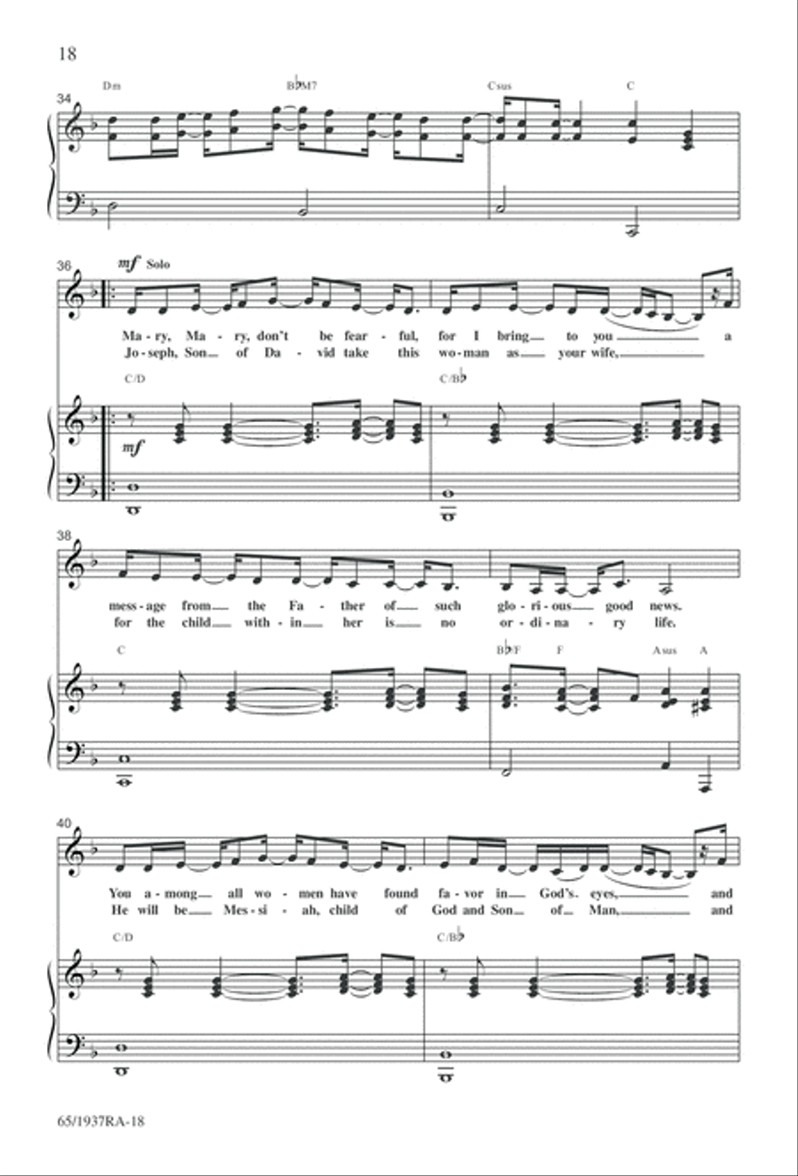 We Will Know Peace 4-Part scores gallery preview page 20