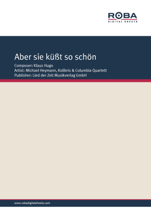 Book cover for Aber Sie kusst so schon